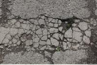 ground asphalt damaged 0004